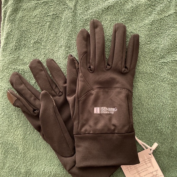 Black Touchscreen Gloves - Picture 2 of 3